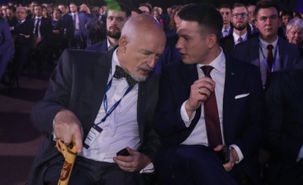 Janusz Korwin-Mikke i Sławomir Mentzen