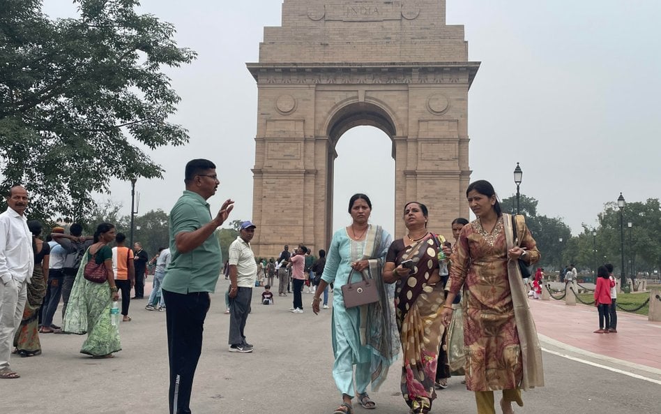 Bramę Indii w Nowym Delhi zbudowano w 1921 r. ku chwale indyjskich żołnierzy, którzy polegli w I woj