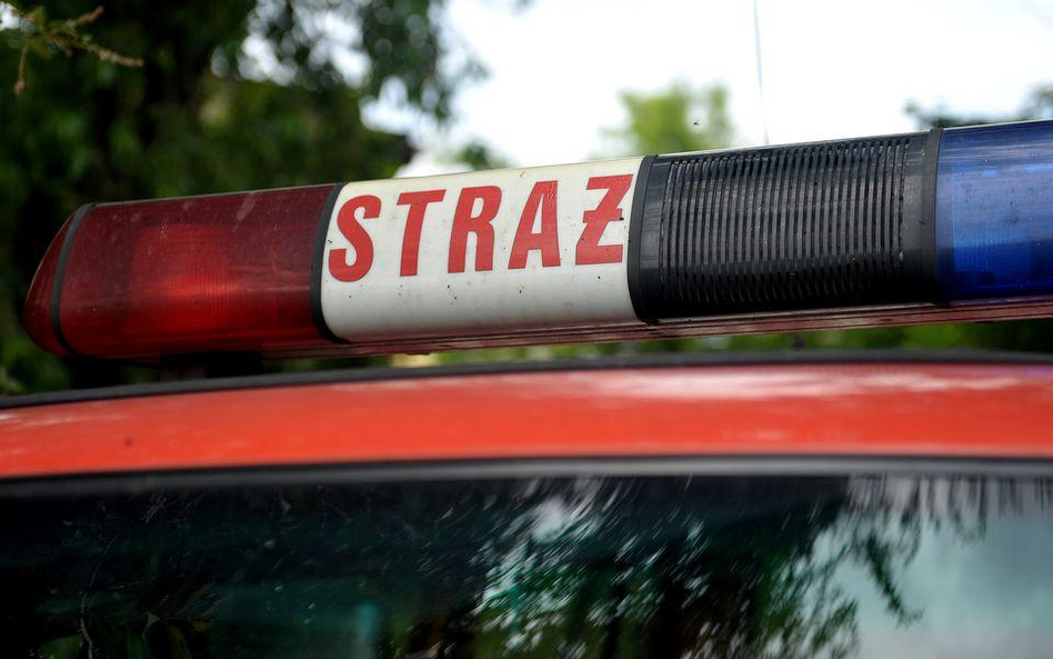 Akcja ratunkowa na Uniwersytecie Warszawskim. Robotnik miał wypadek