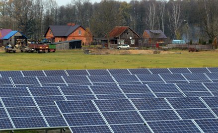 Pierwsza farma fotowoltaiczna na Warmii i Mazurach w Wesołówku koło Wielbarka