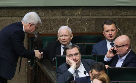 Jarosław Kaczyński w Sejmie