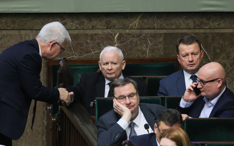 Jarosław Kaczyński w Sejmie