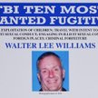 List gończy FBI za Walterem Lee Williamsem.
