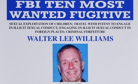 List gończy FBI za Walterem Lee Williamsem.