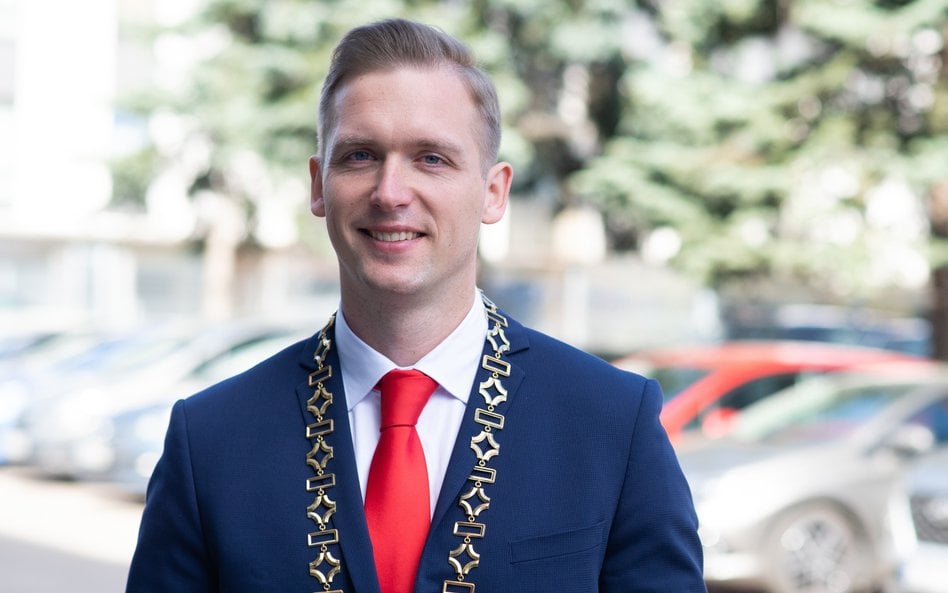 Robert Duchniewicz z Litewskiej Partii Socjaldemokratycznej to obecnie mer rejonu wileńskiego.