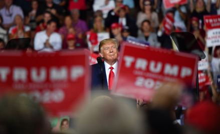 Trump wyśmiał wagę mężczyzny. Później mówił o miłości