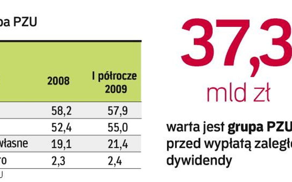 Grupa PZU zajęłaby drugie miejsce, po Pekao SA, wśród polskich spółek notowanych na warszawskiej gie