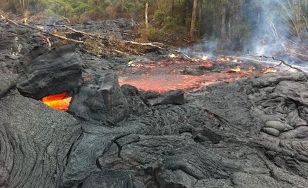 Wybuch wulkanu na Hawajach