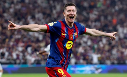 Szalone El Clasico. Barcelona z pierwszym trofeum w tym roku, Lewandowski znów z golem