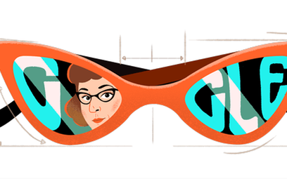 Google  świętuje urodziny Altiny Schinasi. Autorka "kocich oczu" w Google-Doodle