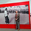 2010 r. Erazm Ciołek na otwarciu wystawy „Sierpień »Solidarności«”, Warszawa