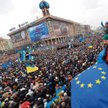 Na kijowskim Majdanie Niezależności doszło do największych protestów od 2004 r.
