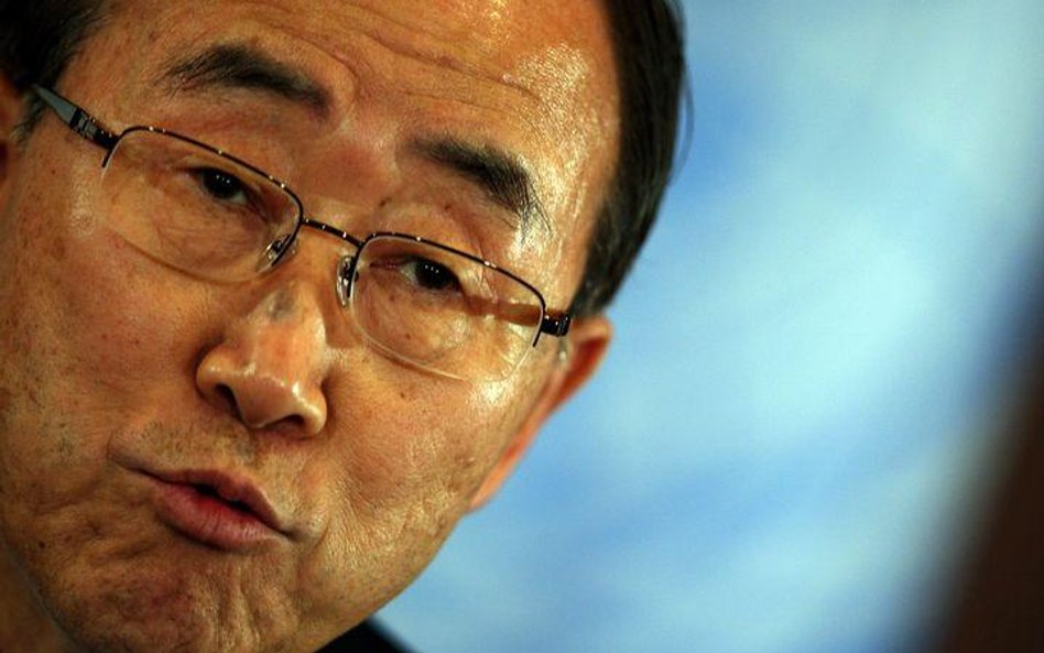 Ban Ki-moon sekretarz generalny ONZ