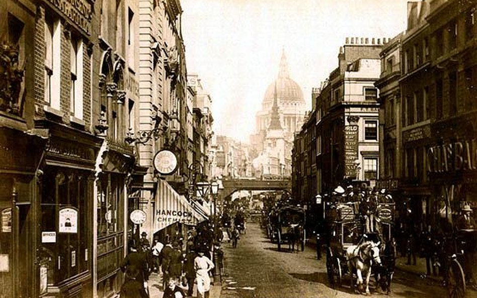 Fleet Street 1890 r.