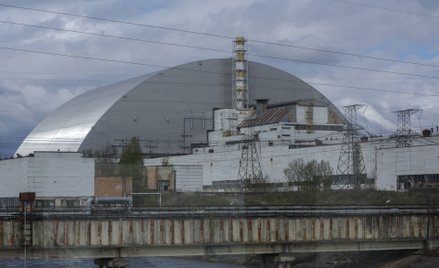 W rosyjskim ataku ucierpiał sarkofag chroniący uszkodzony reaktor w Czarnobylu