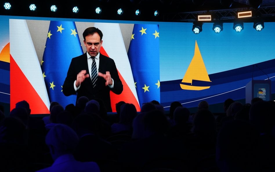 Minister finansów i gospodarki Andrzej Domański nie mógł przyjechać do Kołobrzegu. Jego nagrane wyst