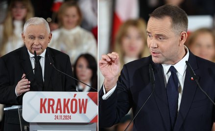 Jarosław Kaczyński i Karol Nawrocki. Ustępujący i nowy lider prawicy?