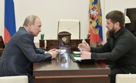 Włądimir Putin i Ramzan Kadyrow