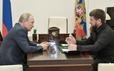 Włądimir Putin i Ramzan Kadyrow