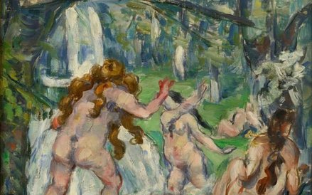 Paul Cezanne Three Bathers, c. 1875. Private Collection Photo: Ali Elai, Camerarts