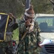 Kadr z filmu terrorystów z Boko Haram