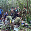 Władze podały, że dzieci zaginęły 1 maja i zostały odnalezione w dżungli po 40 dniach