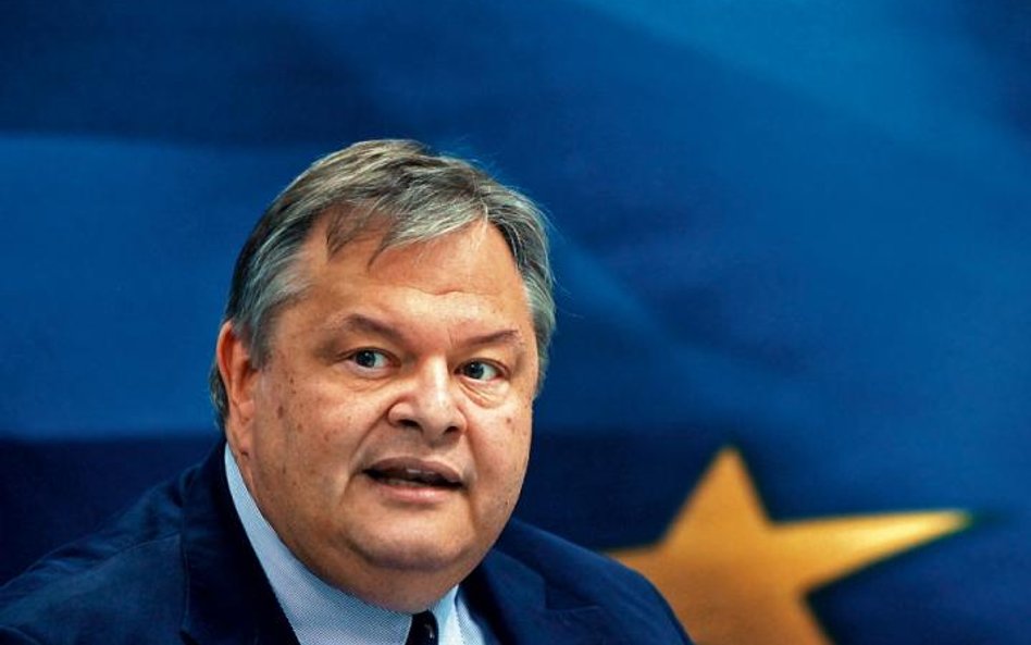 Ewangelos Wenizelos, grecki minister finansów Fot. Bloomberg