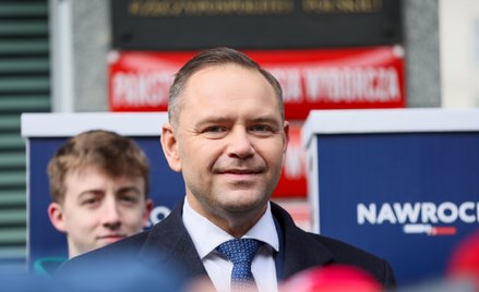 Karol Nawrocki – kandydat na prezydenta, popierany przez Prawo i Sprawiedliwość.