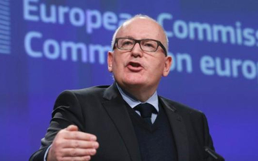 Frans Timmermans prze do ukarania Polski – twierdzą źródła w Komisji Europejskiej.