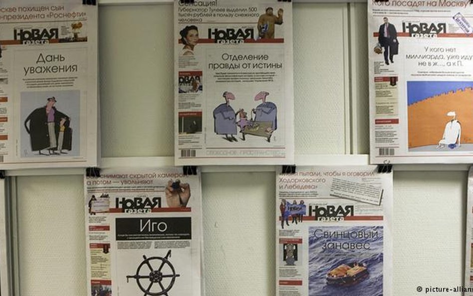 "Nowaja Gazieta". Dni wersji drukowanej tego pisma są policzone
