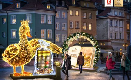 Nowa iluminacja świąteczna w Warszawie