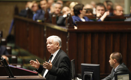 Prezes PiS Jarosław Kaczyński