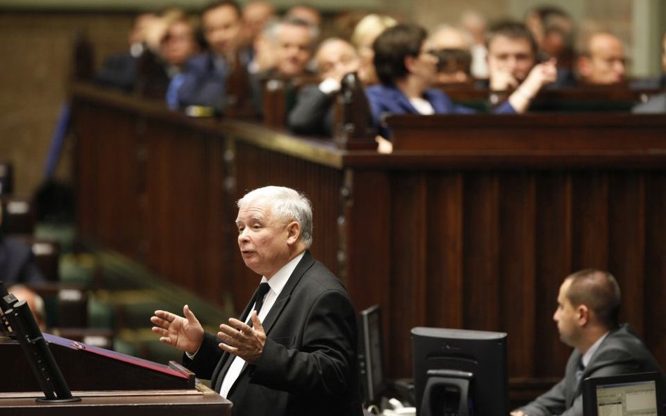 Prezes PiS Jarosław Kaczyński