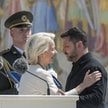 Ursula von der Leyen i Wołodymyr Zełenski