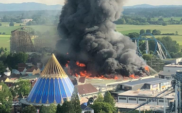Pożar w słynnym parku rozrywki w Niemczech
