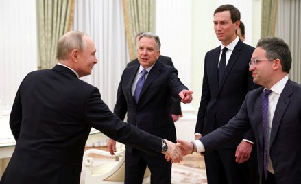 Władimir Putin spotkał się 22 stycznia na Kremlu z delegacją z USA