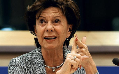 Neelie Kroes unijny komisarz ds. konkurencji