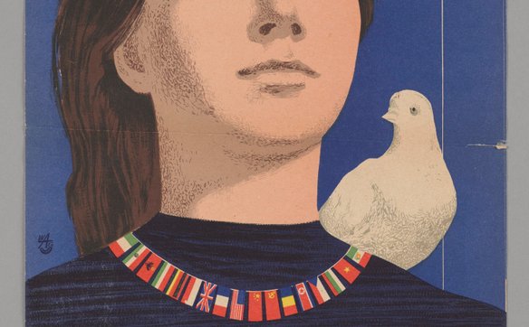 Wojciech Fangor i  Jerzy Tchórzewski Festiwalowy plakat,1955