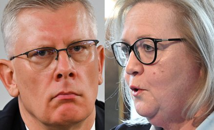 Sławomir Cenckiewicz i Małgorzata Manowska
