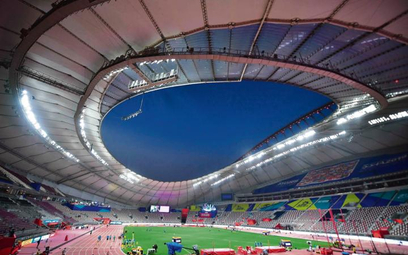 Stadion Chalifa w Dausze jest główną areną mistrzostw świata w lekkiej atletyce. To sprawdzian przed