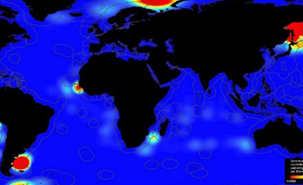 Punkty niezarejestrowanych przeładunków ryb i owoców morza