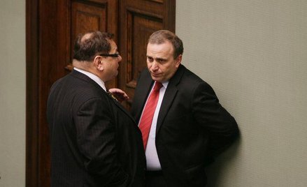 Ryszard Kalisz i Grzegorz Schetyna