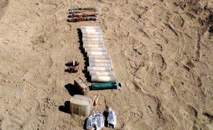 Zlikwidowany magazyn broni talibów