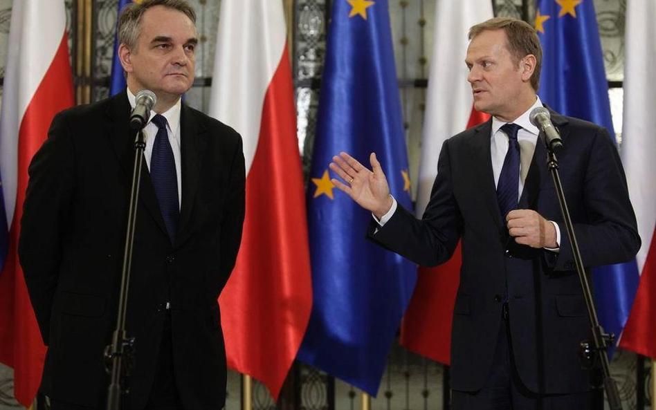 Waldemar Pawlak i Donald Tusk