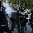 W centrum Los Angeles protestujący starli się z policją