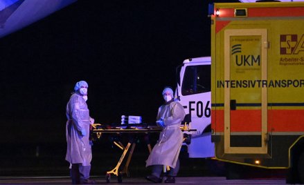 Transport chorych na COVID-19 w Niemczech