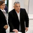 Premier Viktor Orbán i jego żona Anikó Lévai głosowali w Budapeszcie
