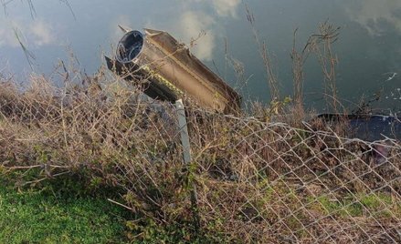 Szczątki pocisku przechwytującego, który spadł na Turcję