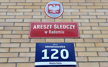 Areszt Śledczy w Radomiu, gdzie osadzony został były polityk PiS Mariusz Kamiński
