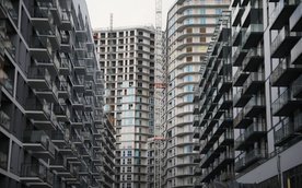 Osiedle Bliska Wola J.W. Construction, czyli "Warszawski Hongkong" podczas budowy